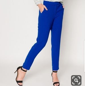 H&M blue slim fit slacks